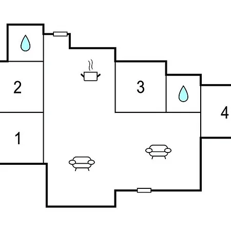 Дом отдыха Beautiful In With Sauna